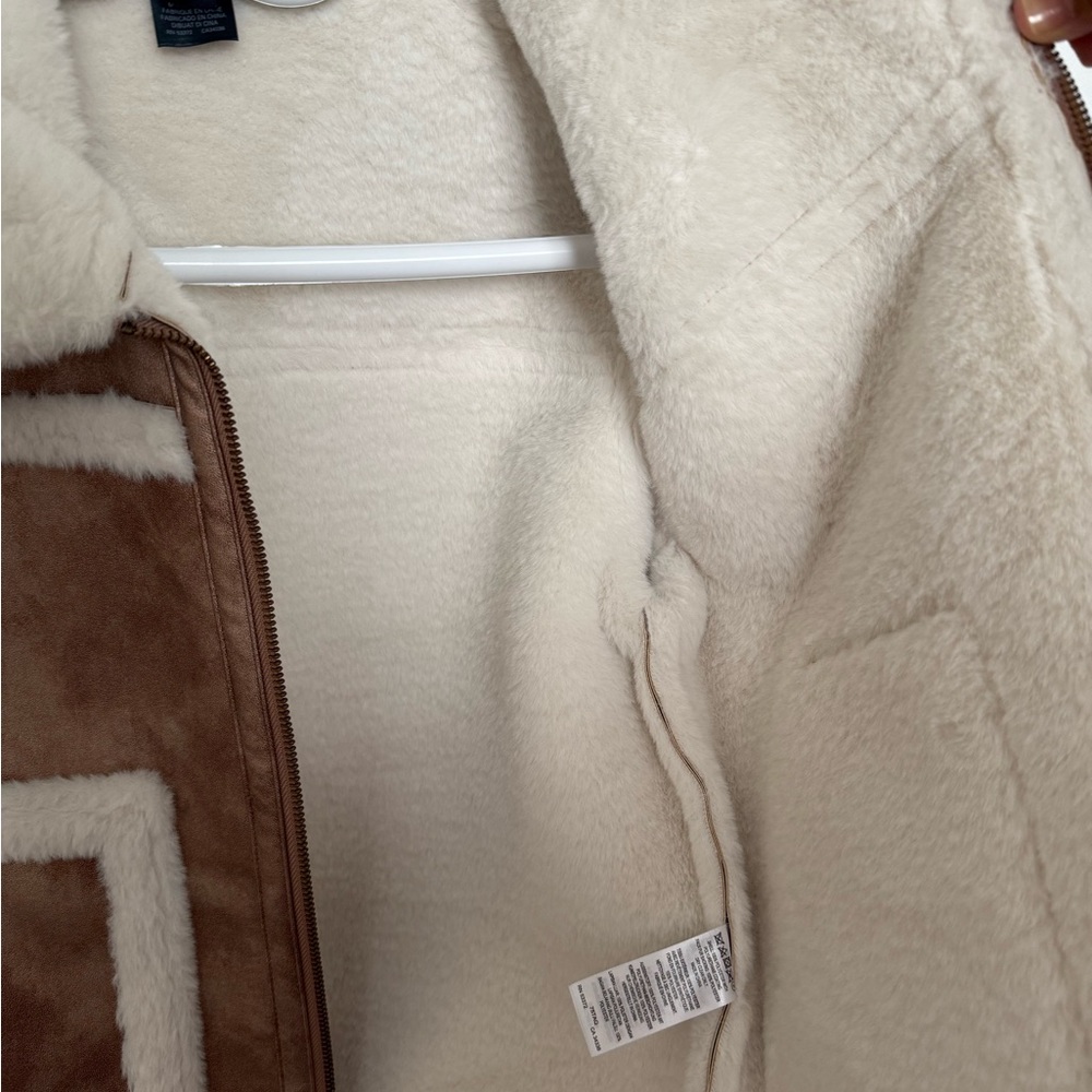 French Connection Shearling Jacket - Picture 11 of 11